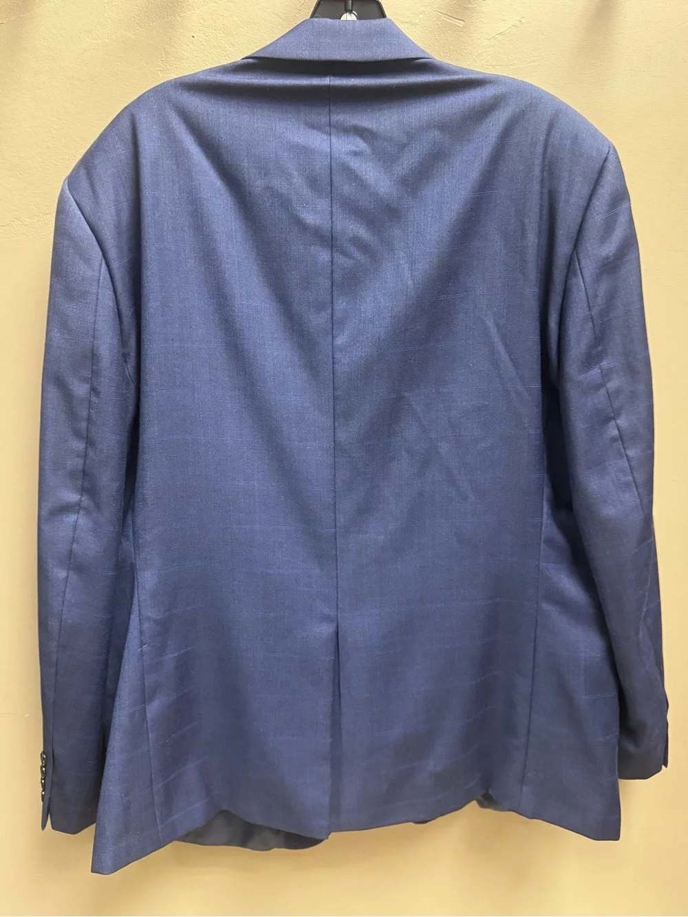 Lauren Ralph Lauren Navy Plaid Blazer Suit Jacket 46R